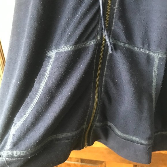 Make + Model Navy Blue Zip-Up Hoodie Jacket & Drawstring Joggers Set Size 3X - Picture 8 of 16